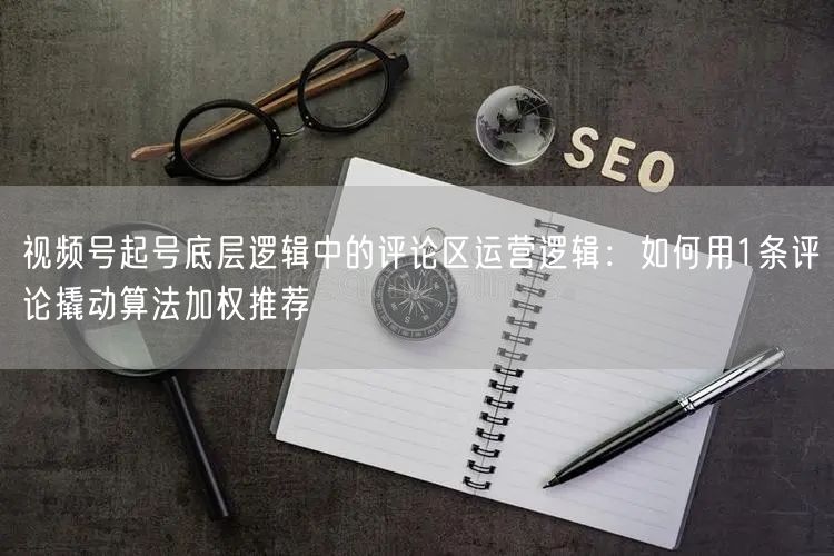 视频号起号底层逻辑中的评论区运营逻辑：如何用1条评论撬动算法加权推荐