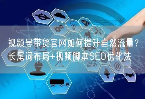 视频号带货官网如何提升自然流量？长尾词布局+视频脚本SEO优化法